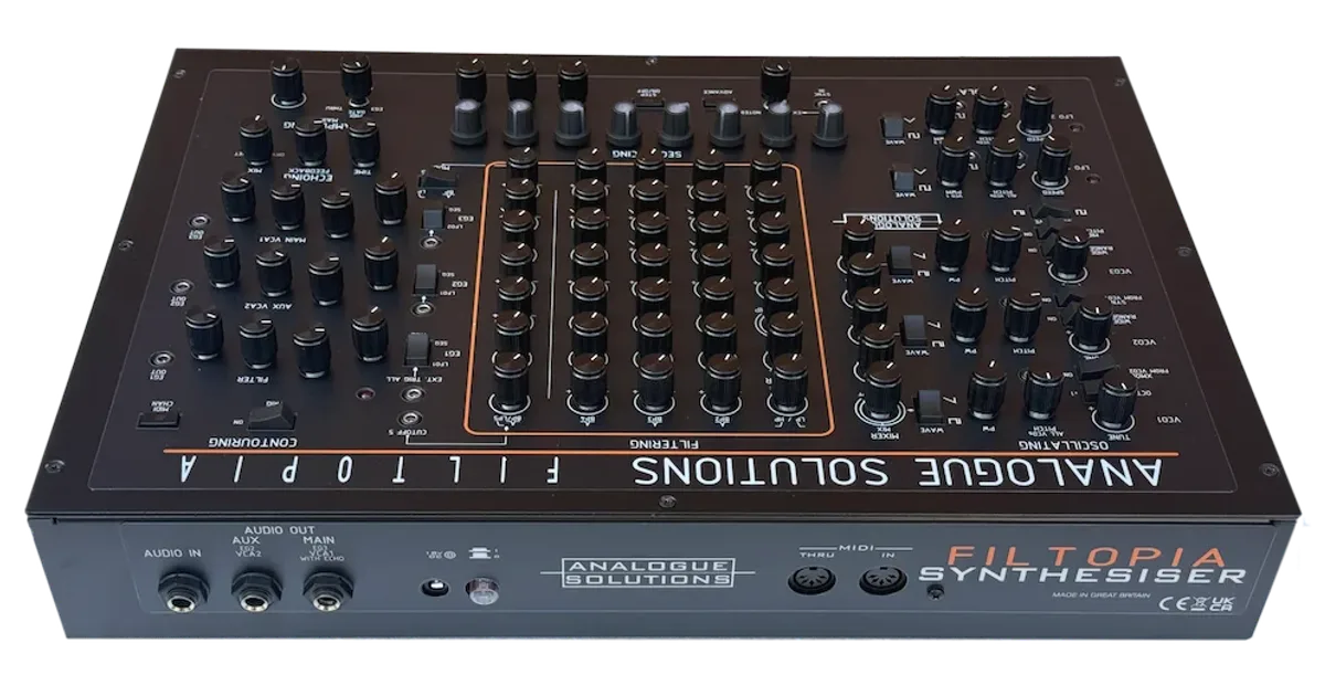 Analogue Solutions Ships Second Batch of Filtopia Monosynth