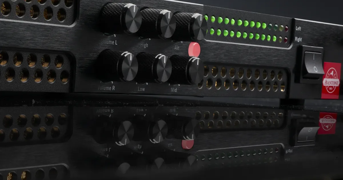 Avantone Pro GTR-100 Power Amp Built for Guitar Modelers
