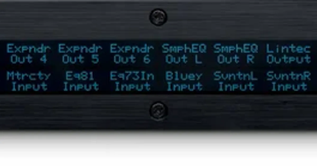 Black Lion Audio PBR LIT Brings LED Labels to Studio Patchbays