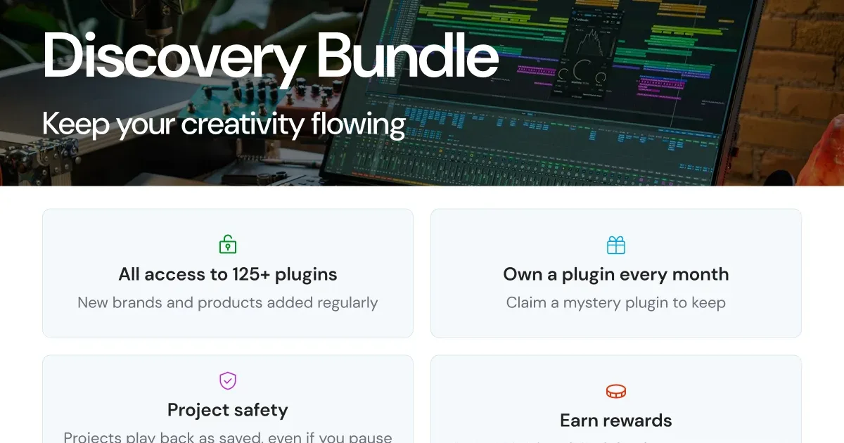 Plugin Boutique Discovery Bundle: 125+ Plugins for $20/Month