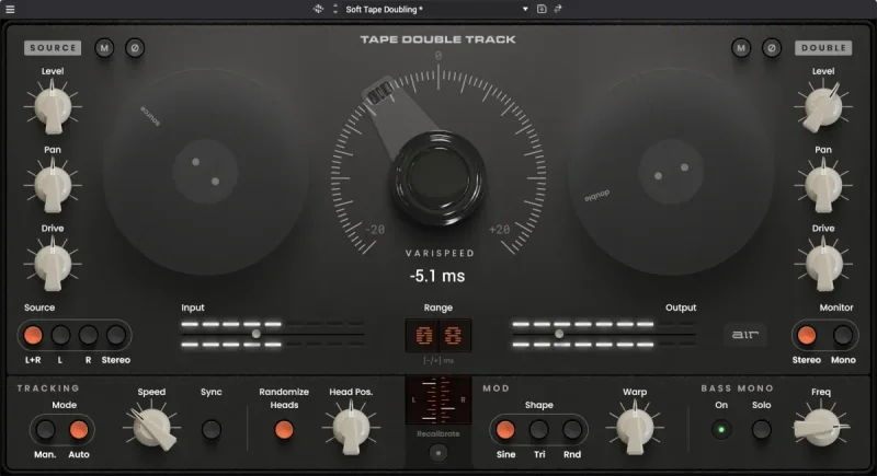 AIR Music Technology Tape Double Track