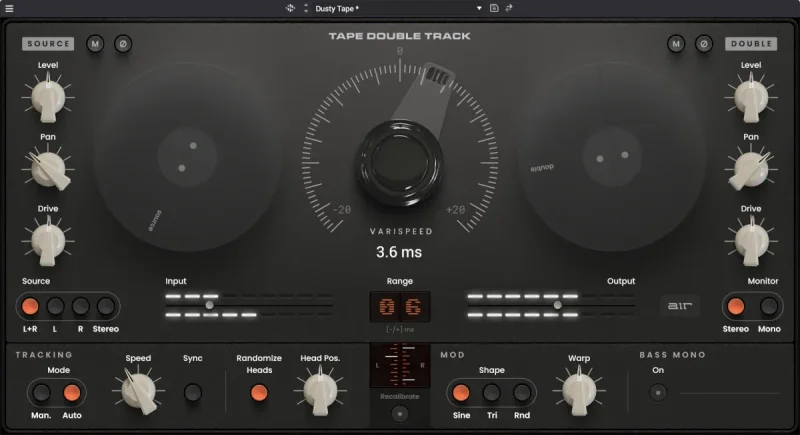 AIR Music Technology Tape Double Track