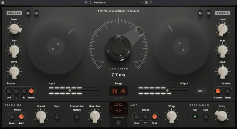 AIR Music Technology Tape Double Track