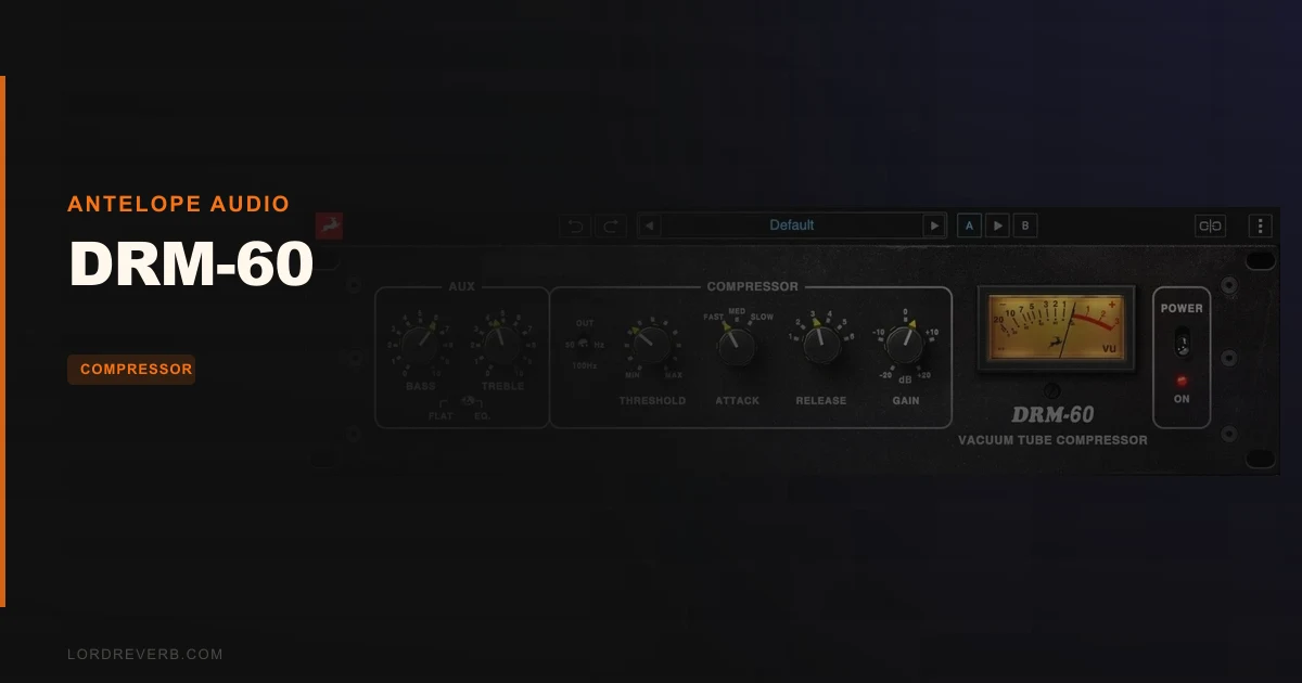 DRM-60 Review: Antelope Audio's Analog Strip Plugin
