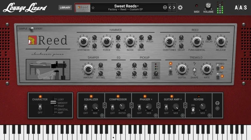 Applied Acoustics Systems Lounge Lizard EP-5