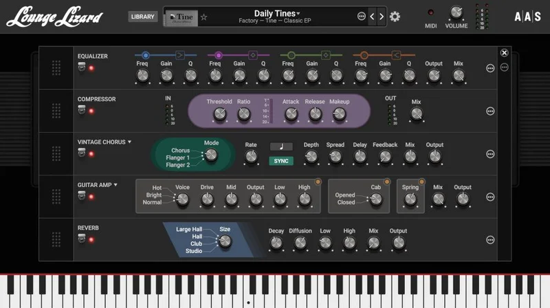 Applied Acoustics Systems Lounge Lizard EP-5