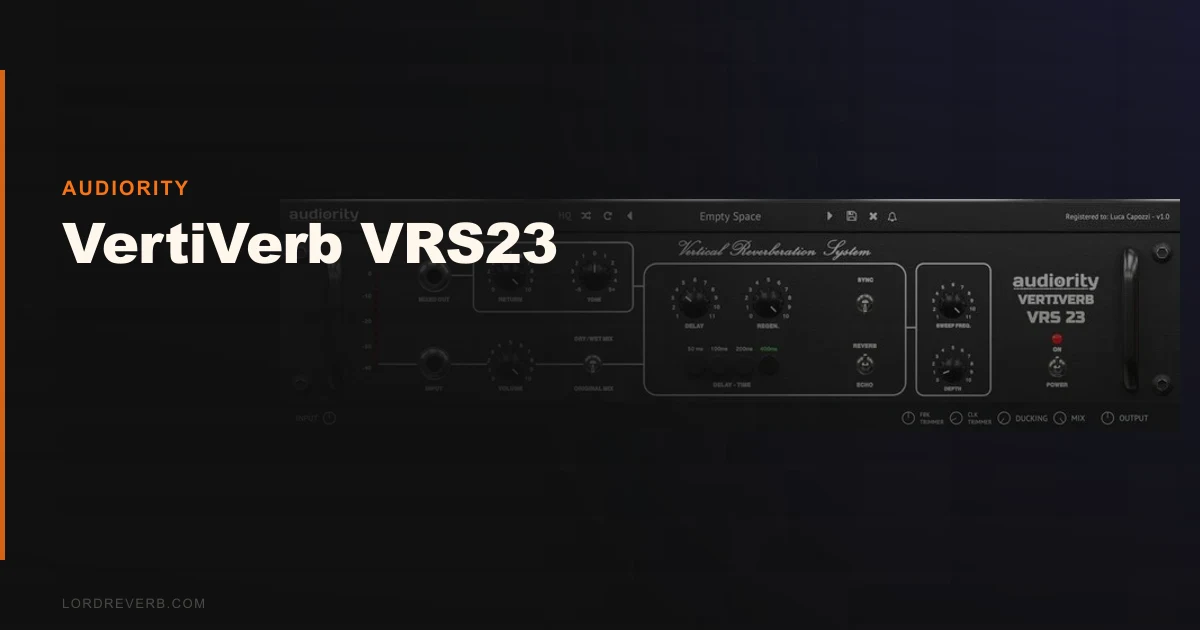 VertiVerb VRS23 Review: Audiority Nailed It in 2026