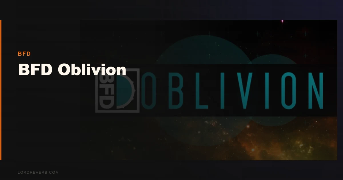 BFD Oblivion Review: Still Leads Heavy Drum Expansions