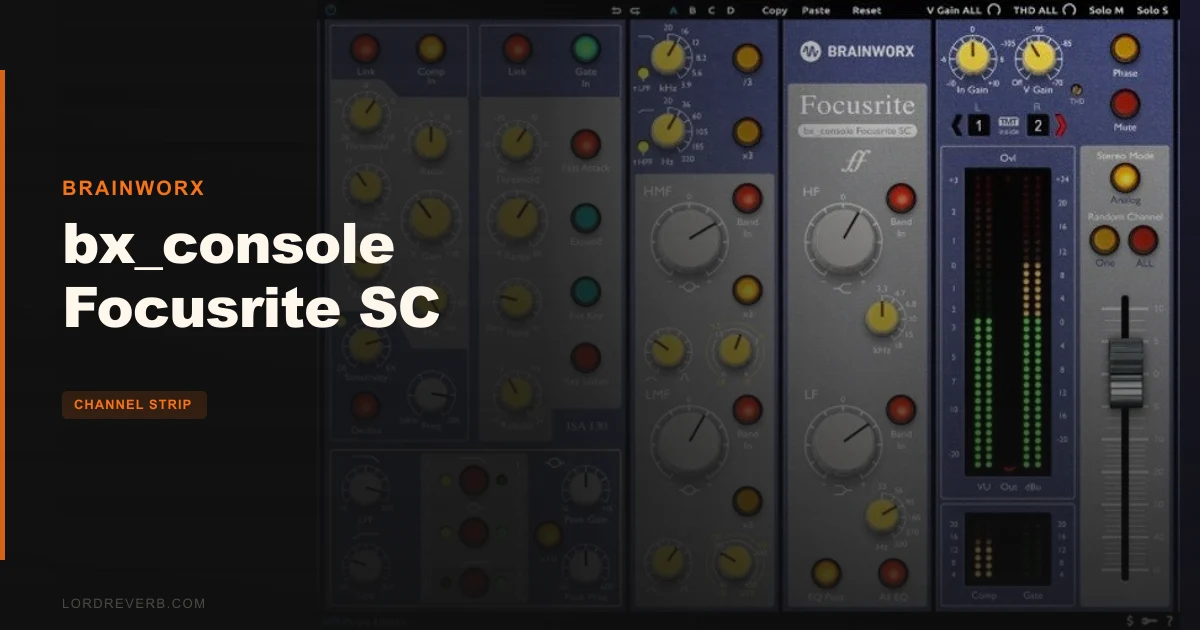 bx_console Focusrite SC Review: Best Console Plug-in 2026