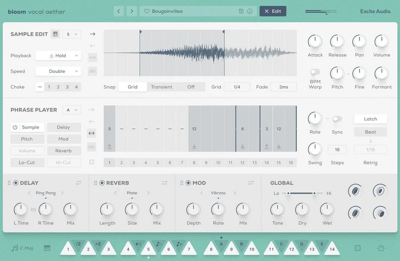 Excite Audio Bloom Vocal Aether Crossgrade from any Full Bloom Product
