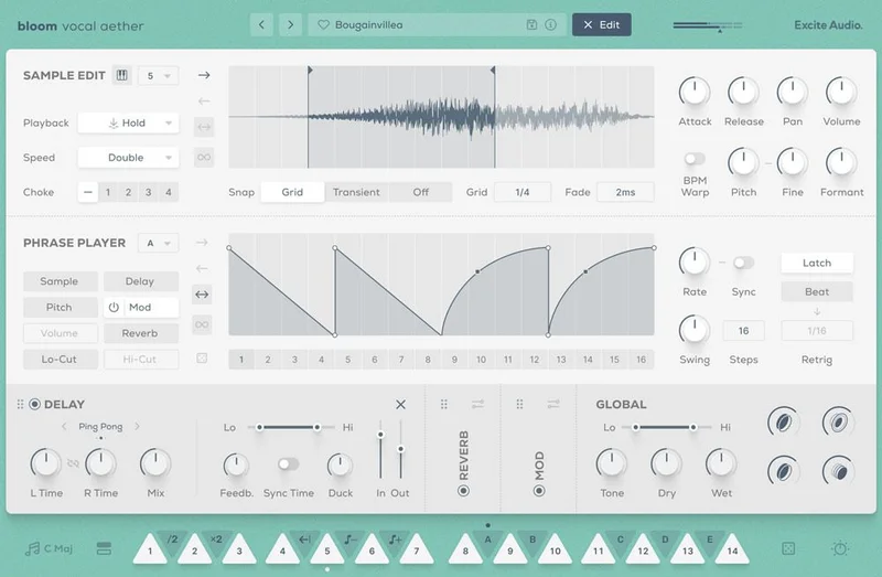 Excite Audio Bloom Vocal Aether Crossgrade from any Full Bloom Product