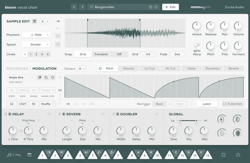 Excite Audio Bloom Vocal Choir Crossgrade from any Full Bloom