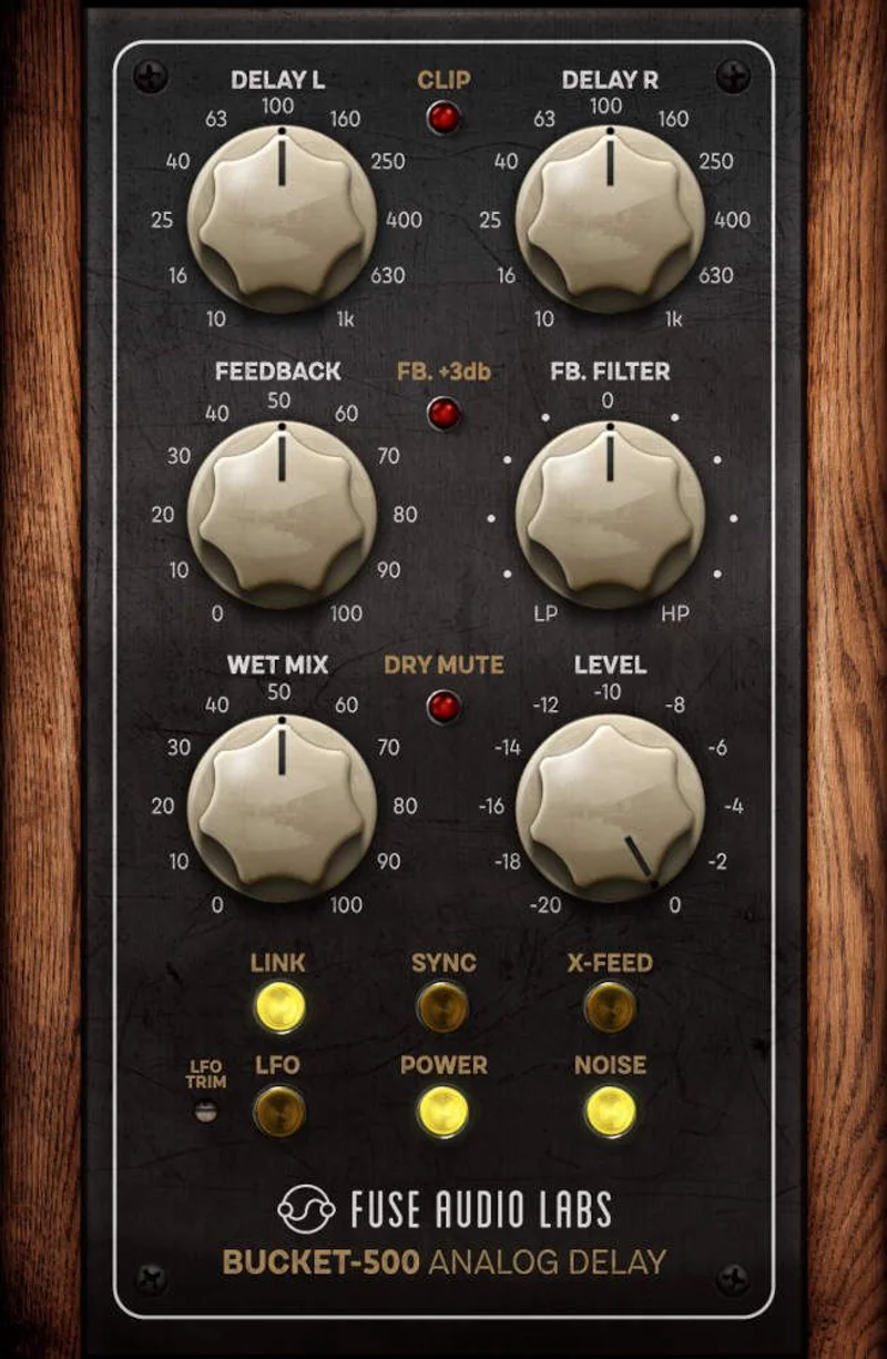 Fuse Audio Labs BUCKET-500 Analog Delay