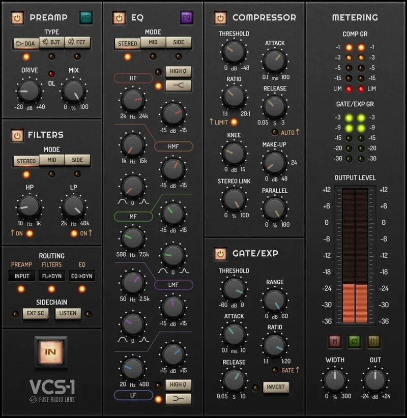 Fuse Audio Labs VCS-1 All-In One Channel Strip