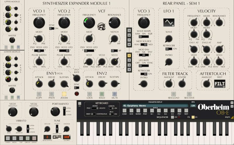 GForce Software Oberheim OB-E