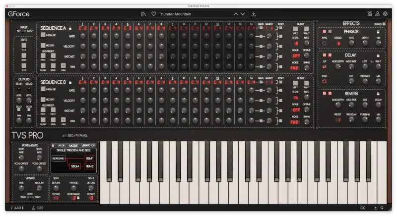 GForce Software Oberheim TVS Pro