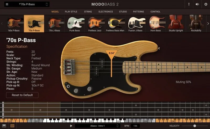 IK Multimedia MODO BASS 2