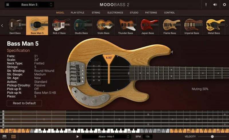 IK Multimedia MODO BASS 2