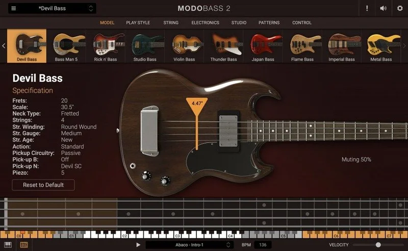 IK Multimedia MODO BASS 2