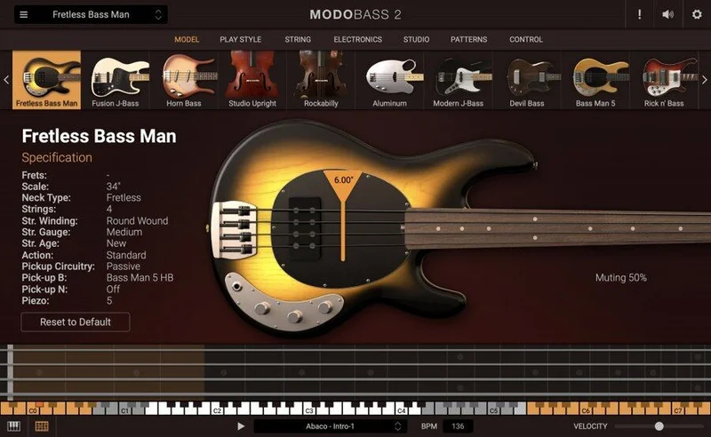 IK Multimedia MODO BASS 2