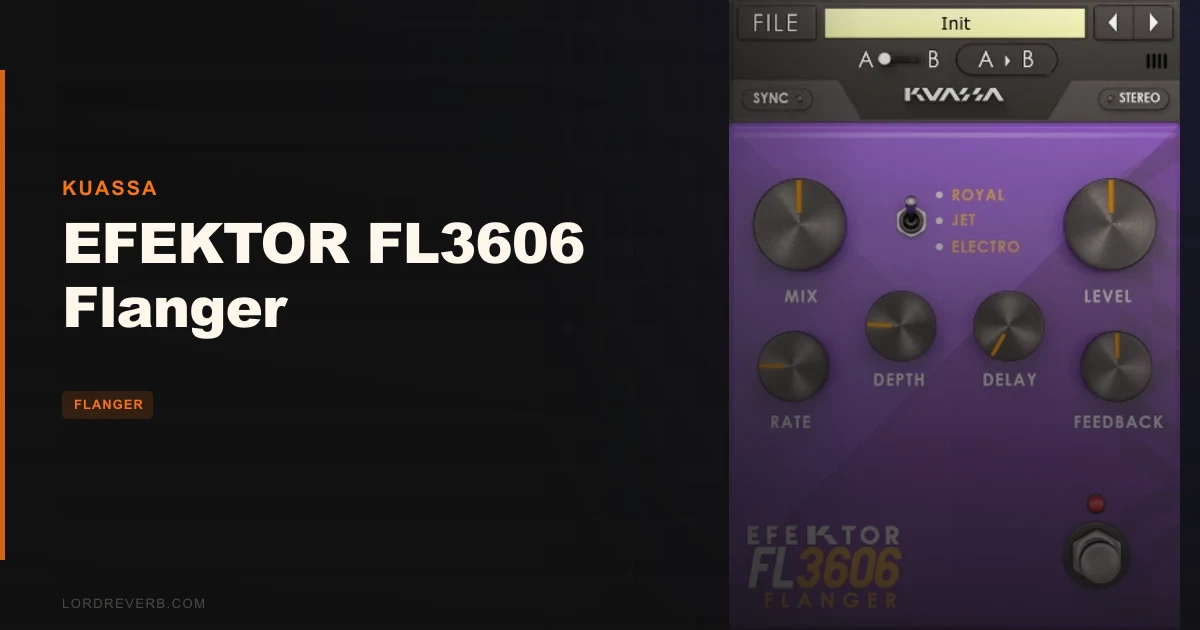3 Flanger Modes Make EFEKTOR FL3606 Worth Every Dollar