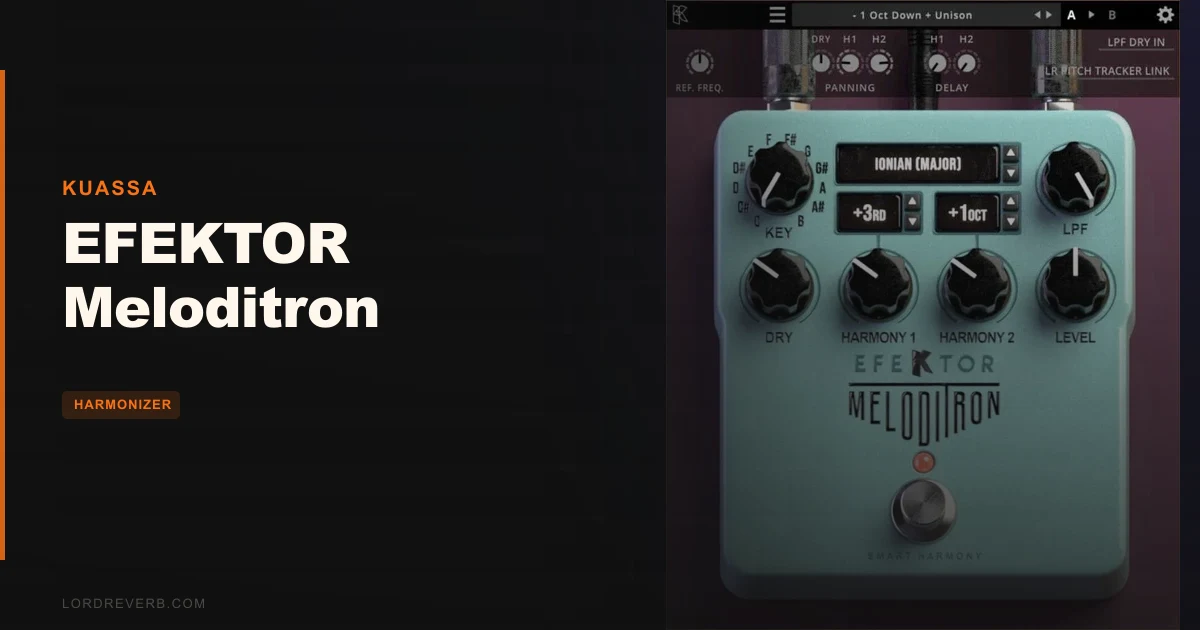 Can EFEKTOR Meloditron Track Guitar Leads Cleanly in 2026?