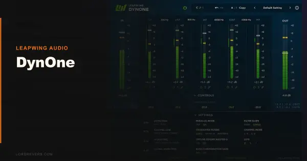 DynOne Review: Multiband Compression Done Invisibly
