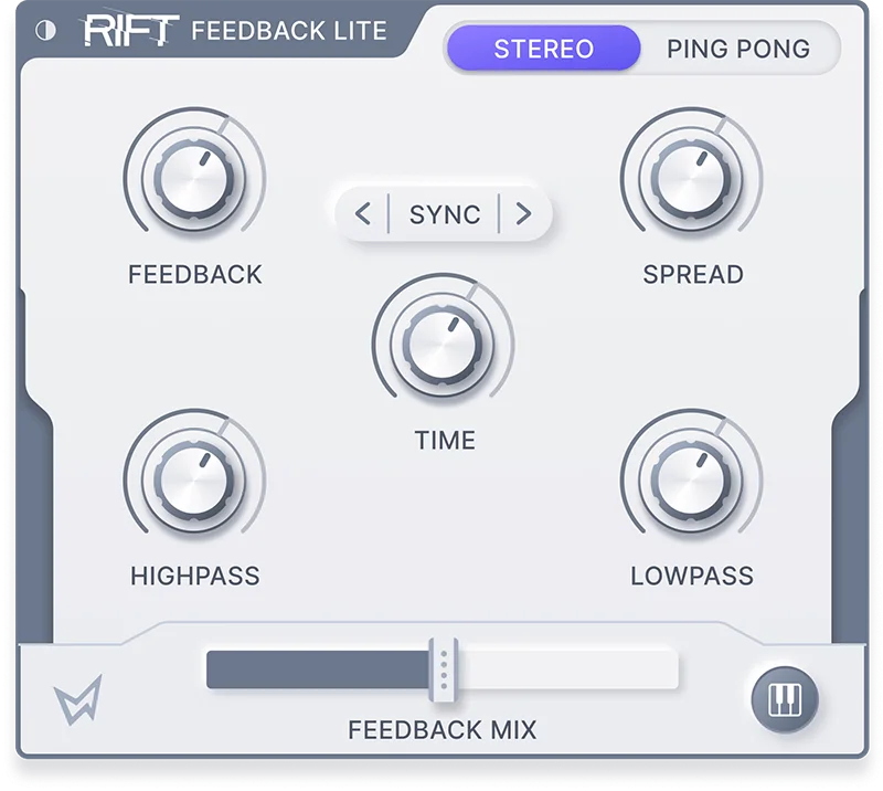 Minimal Audio Rift Feedback Lite