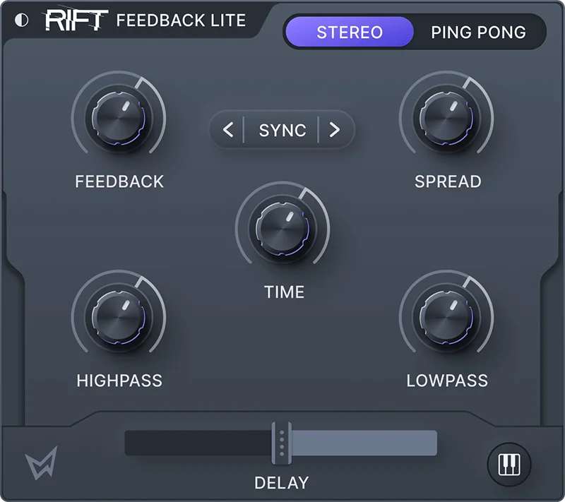 Minimal Audio Rift Feedback Lite