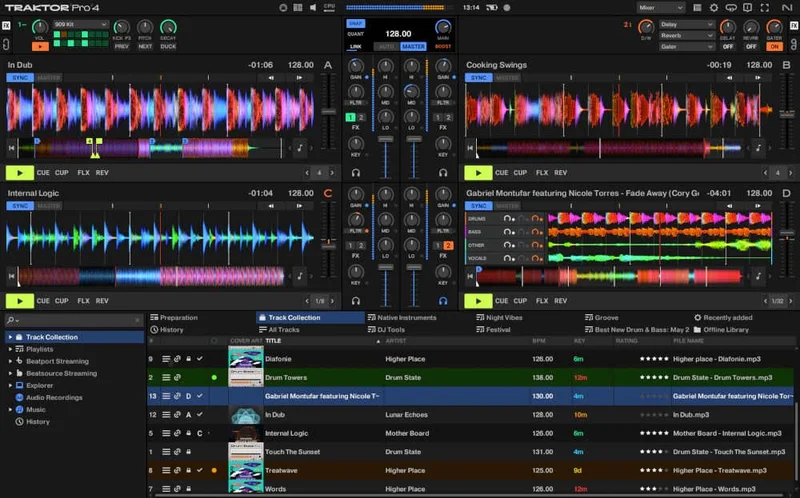 Native Instruments Traktor Pro 4 Update from Traktor Pro 3