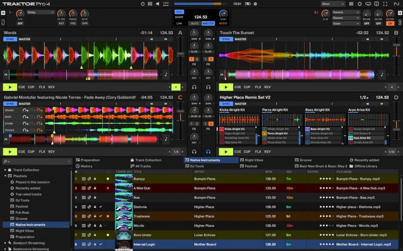Native Instruments Traktor Pro 4 Update from Traktor Pro 3