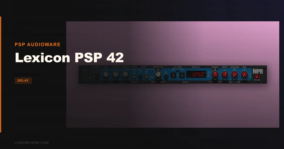 Does the Lexicon PSP 42 Review Justify $149?