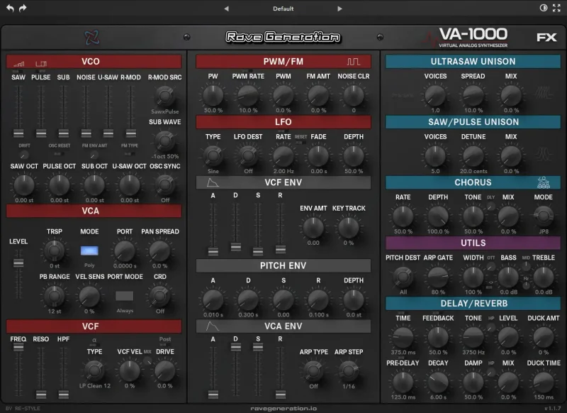 Rave Generation VA-1000
