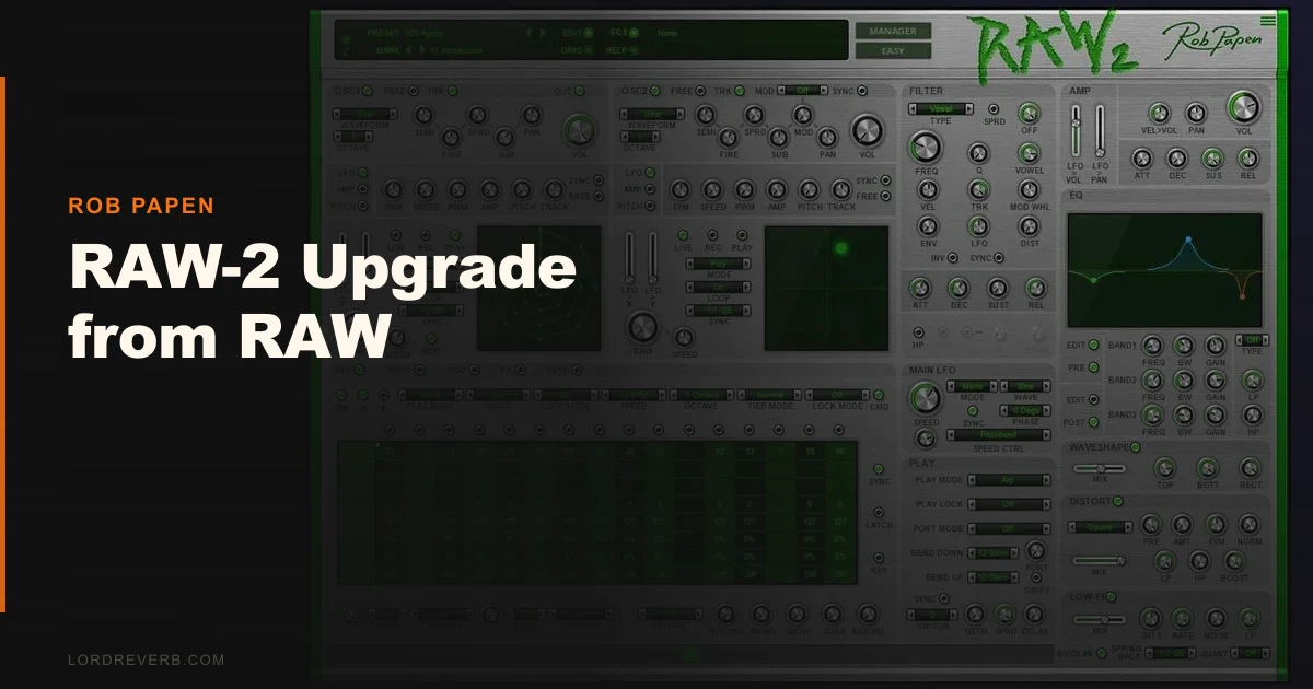 RAW-2 Upgrade from RAW: Worth It for 3 Music Styles