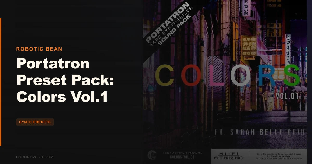 Portatron Colors Vol.1 Holds Up: 135 Loops for $19.99