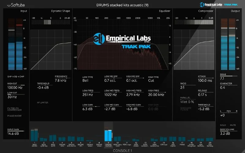Softube Empirical Labs Complete Collection 2 (upgrade from Empirical Labs Trak Pak for Console 1)
