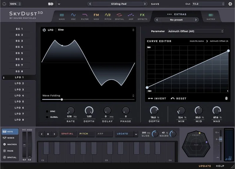 Sound Particles SkyDust 3D | Educational Version