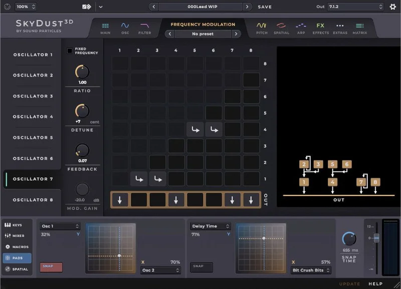 Sound Particles SkyDust 3D | Educational Version