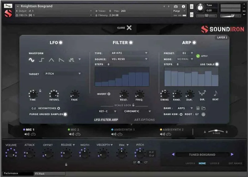 Soundiron Delphi Piano #2: The Knightsen Box Grand