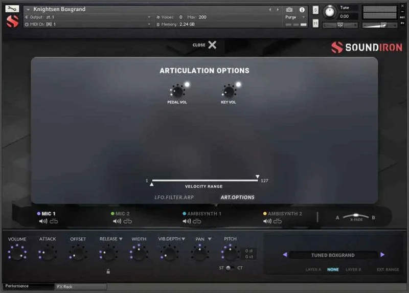 Soundiron Delphi Piano #2: The Knightsen Box Grand