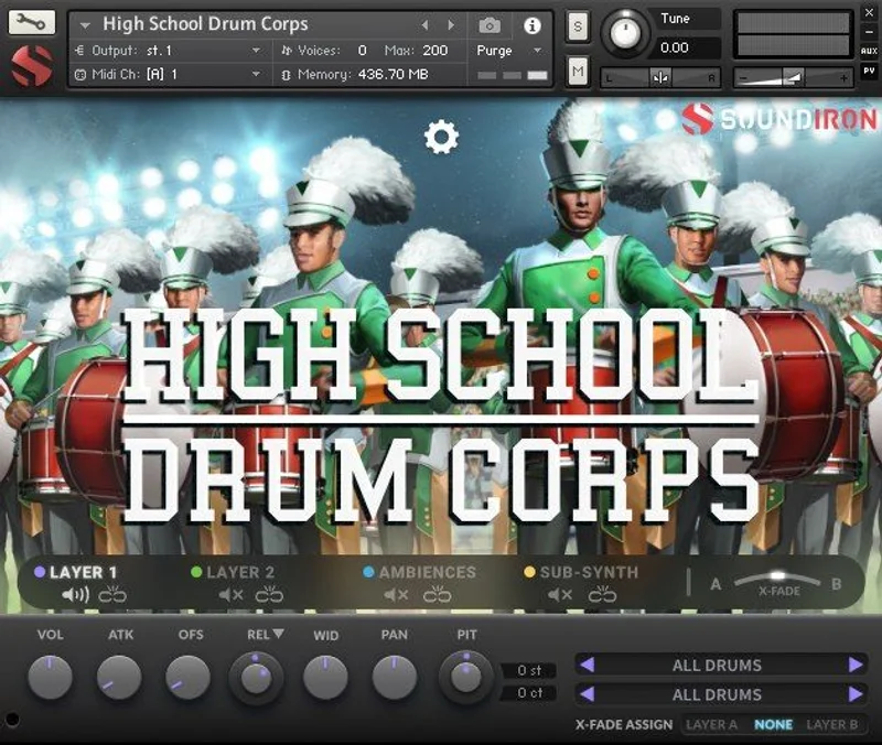Soundiron High School Drum Corps