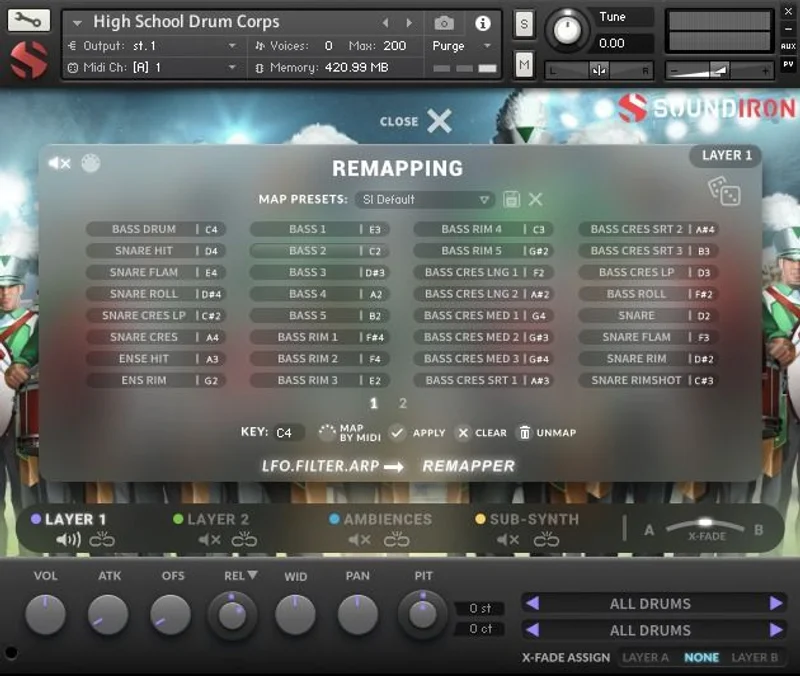 Soundiron High School Drum Corps