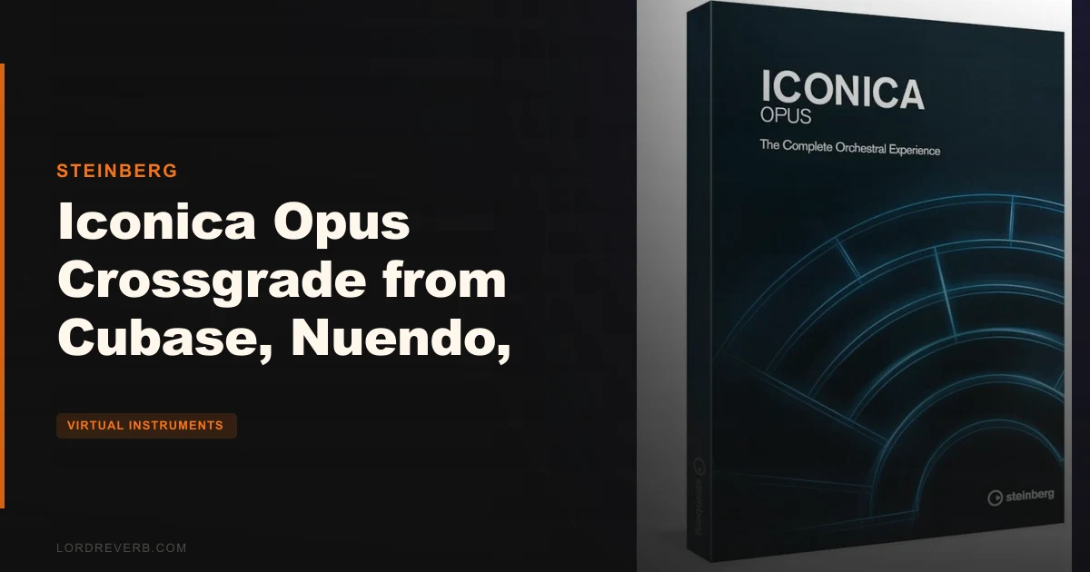 Is Iconica Opus Crossgrade Worth $880 for Cubase Users?