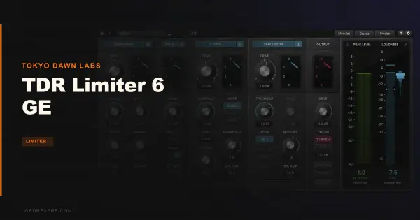Can TDR Limiter 6 GE Fix Your Flat-Sounding Masters?