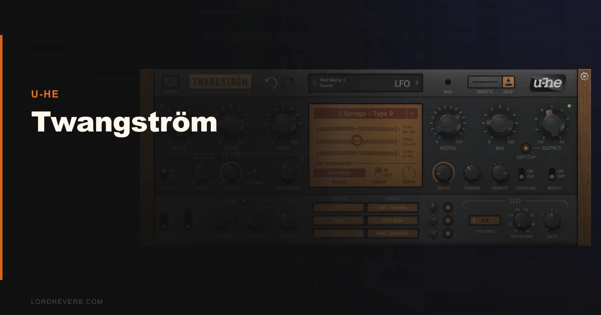 Twangström Review: Beats IRs With Real Spring Physics
