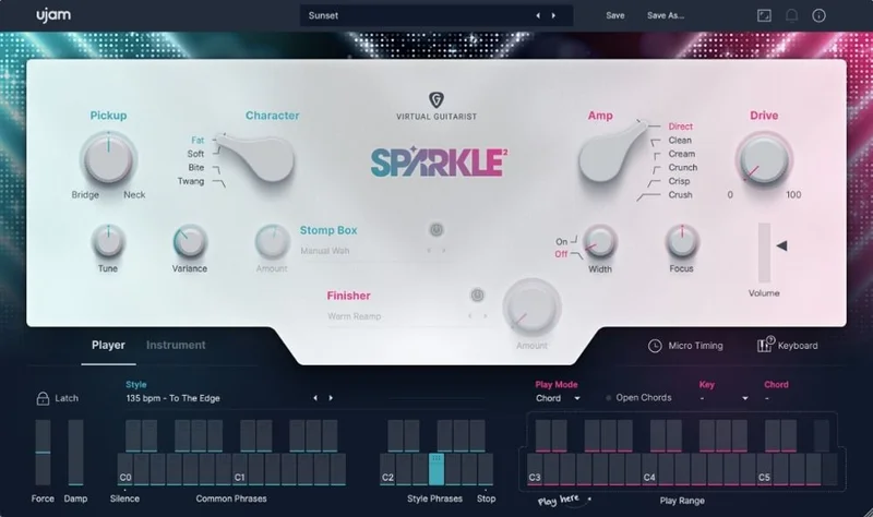 UJAM SPARKLE 2 Upgrade from SPARKLE 1