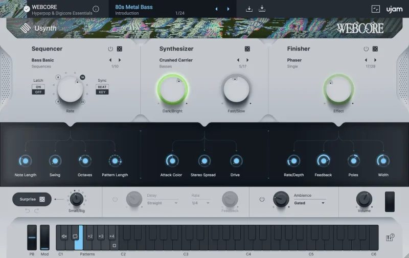 UJAM Usynth WEBCORE