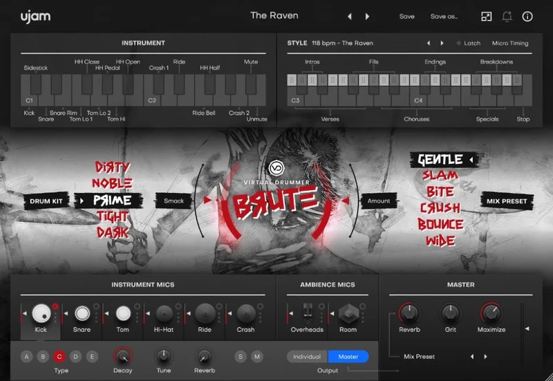 UJAM Virtual Drummer Bundle 2 Loyalty Upgrade from any Virtual Drummer product