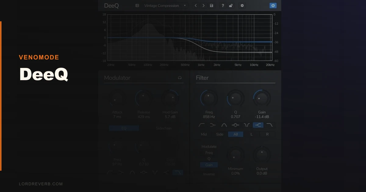 DeeQ Review: Venomode Nails Single-Band Dynamic EQ 2026