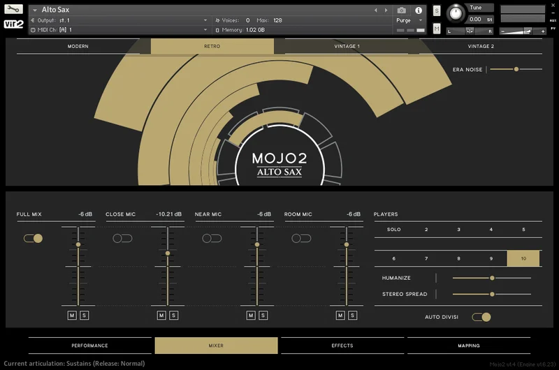 Vir2 Instruments MOJO 2: Alto Saxophone